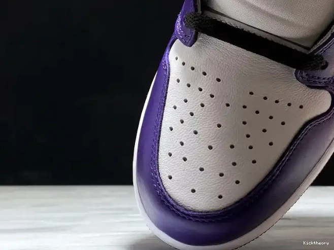 Kicktheory Jordan Air Purple Court 555088-500 OG High 1 0624